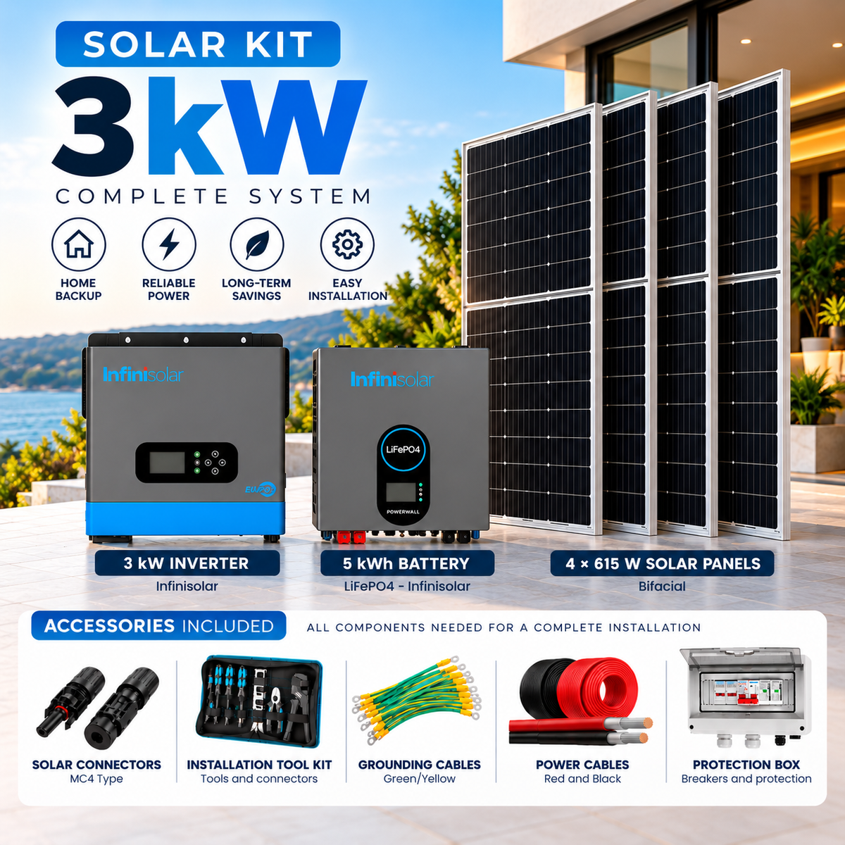 Kit Solar 3 kW