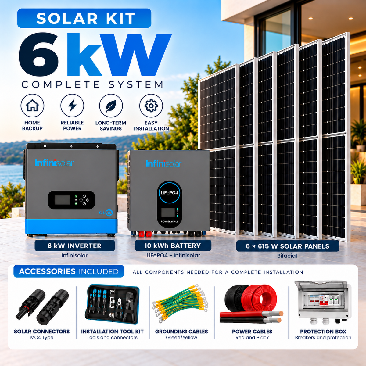 Kit Solar 6 kW