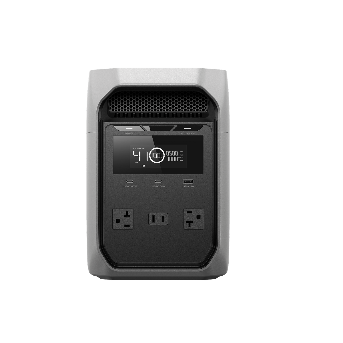 EcoFlow DELTA 3 Classic Portable Power Station – 1024Wh, 1800W – 2