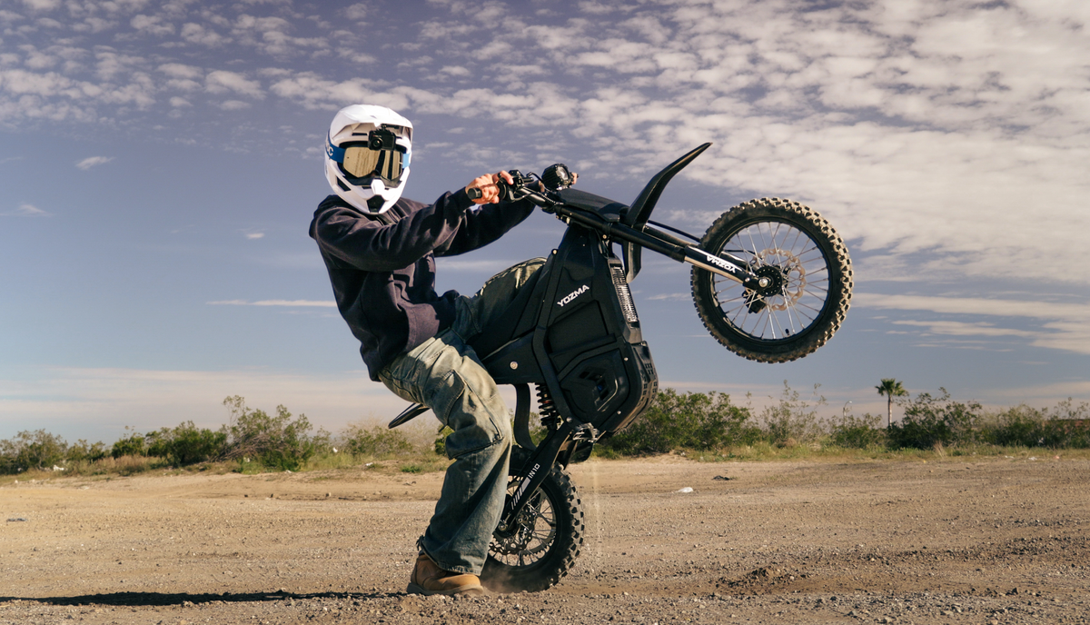 Yozma IN 10 Electric Mini Dirt Bike – Black – 8